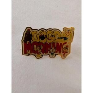 Vintage McDonald's Good Morning Pin